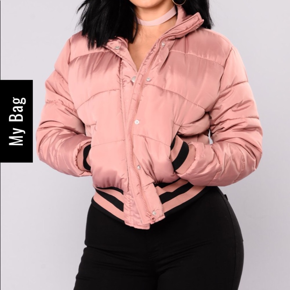 Fashion nova puffer jacket